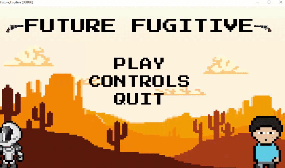Future Fugitive (3D Platformer Game)